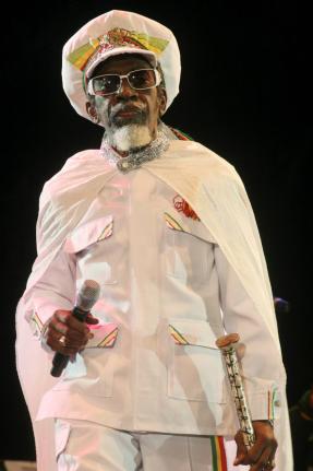 The late Bunny Wailer.