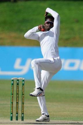 Kevin Sinclair in action.