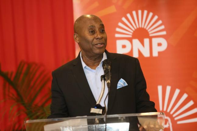 St Andrew East Central MP Dennis Gordon.