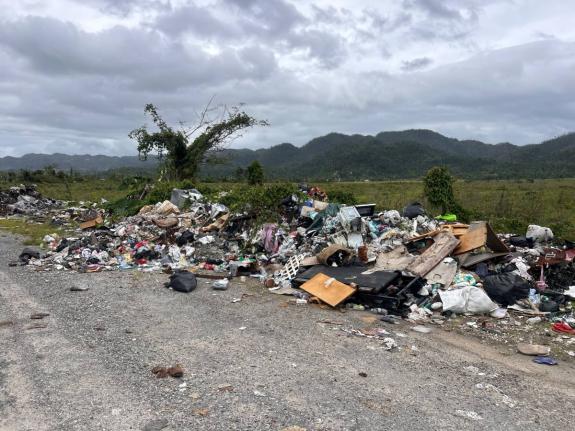 Pullet Lane in Morass, Hertford, Westmoreland, has seen the return of an illegal dumpsite, a situation worsened in the aftermath of Hurricane Melissa.