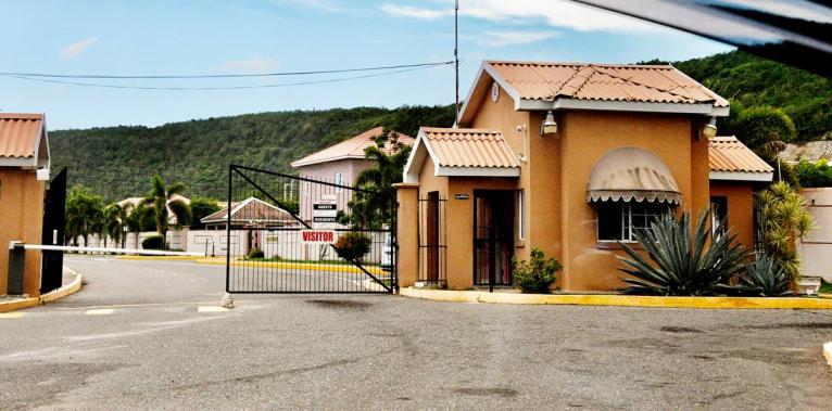 A gated community in Jamaica.