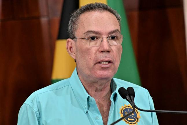 Daryl Vaz, Minister of Energy, Transport and Telecommunications.