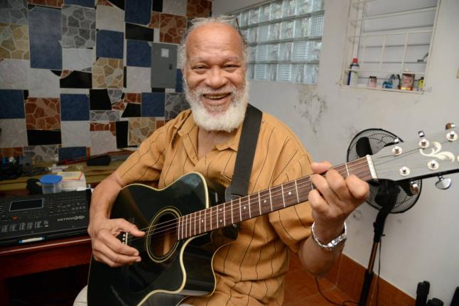 Ernie Smith is photographed by The Gleaner during Reggae Month on February 7, 2017. 