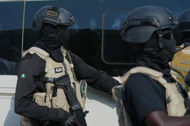 Members of the Nigerian army provide security during an event in Minna, Nigeria, Dec. 22, 2025. (AP Photo/Sunday Alamba, File)