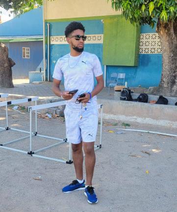 Dino Rochester, track and field head coach at Meadowbrook High School. 