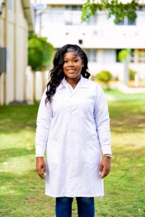 Sheere Spence, a senior medical laboratory technologist, University of Technology.