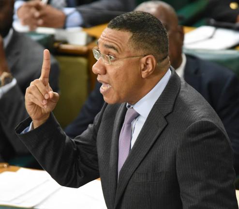 Prime Minister Dr Andrew Holness.