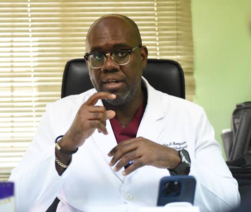 
Consultant urologist Dr Elon Thompson stressed that early detection is critical and pointed to prevention through vaccination.
