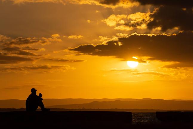 In this 2021 photo, a sunset is seen from the Kingston Waterfront.