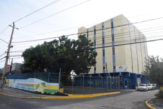 National Solid Waste Management Authority’s head offices on Half Way Tree Road in St Andrew.