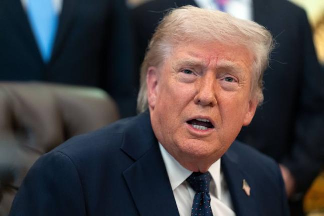 United States President Donald Trump .