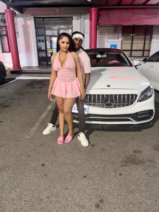 Dancehall artistes KipRich and Kizzy Don.