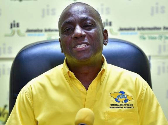Audley Gordon, executive director of the National Solid Waste Management Authority.