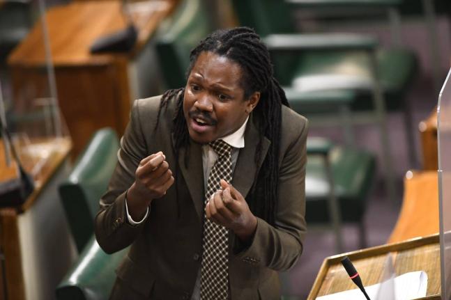 Opposition Spokesman on Education Damion Crawford.