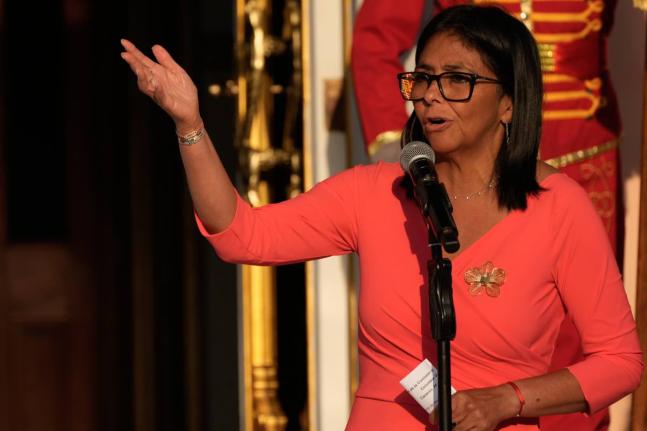 Venezuela's acting President Delcy Rodriguez 