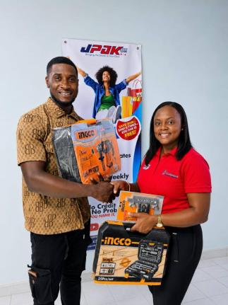 A father of two is one step closer to building a sustainable future for his family after receiving a donation of professional tools valued at more than $50,000 from JPak Courier Services, a subsidiary of Laparkan Jamaica Limited. The presentation took plac
