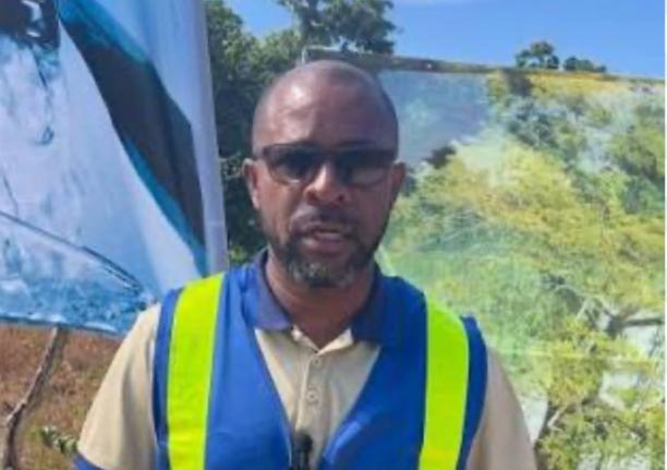 Aubyn Green, the NWC’s community services manager for Trelawny.