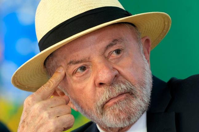 Brazilian President Luiz Inacio Lula da Silva. 