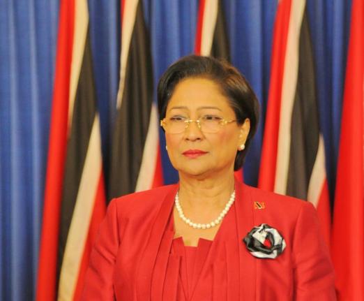 Trinidad and Tobago’s Prime Minister Kamla Persad-Bissessar 