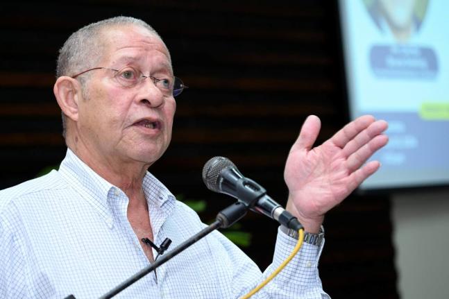 Bruce Golding, former prime minister of Jamaica.