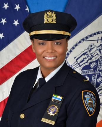 Lt Danae McFarlane, president of JAMLEO.