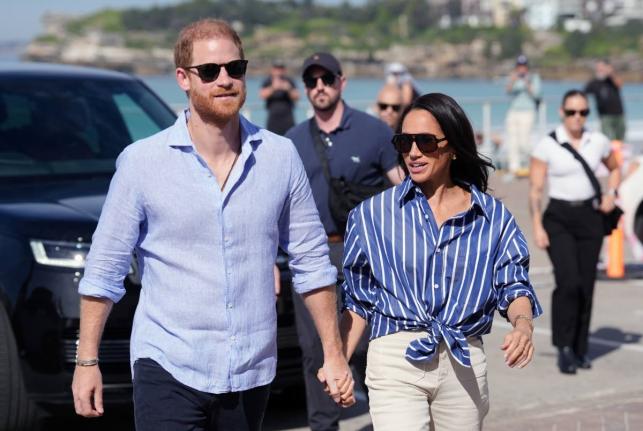 Prince Harry, and Meghan, the Duke and Duchess of Sussex