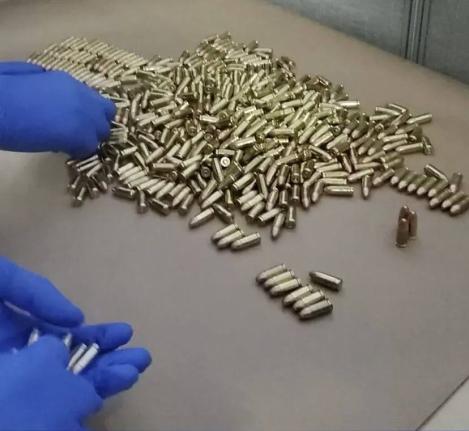 
Ammunition seized by the police in Montego Bay, St James.