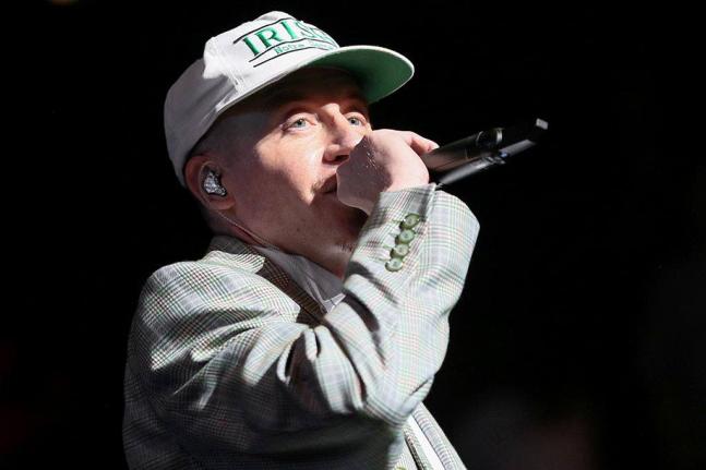 Macklemore performs at Austin City Limits Live at the Moody Theater during the South by Southwest Music Festival, March 17, 2023, in Austin, Texas. 