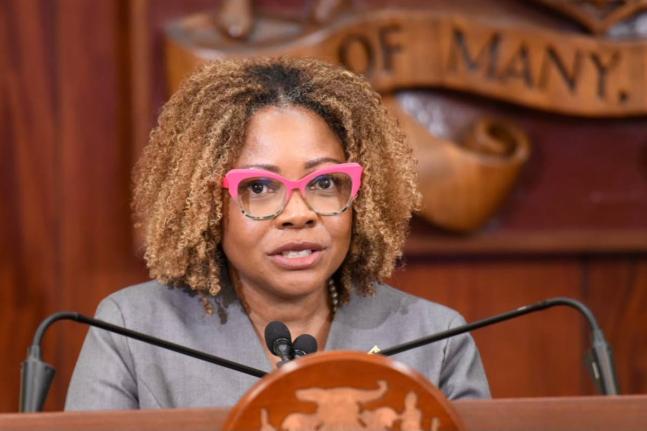 Education Minister Senator Dr Dana Morris Dixon. - Antoine Lodge photo