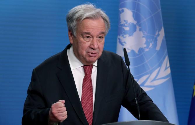 United Nations Secretary-General António Guterres 