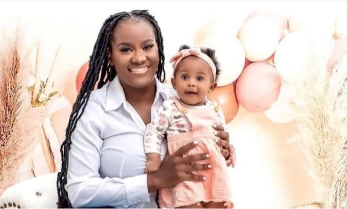 Toshyna Patterson and 10-month-old daughter Sarayah Paulwell