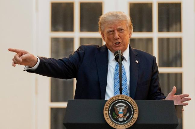 US President Donald Trump