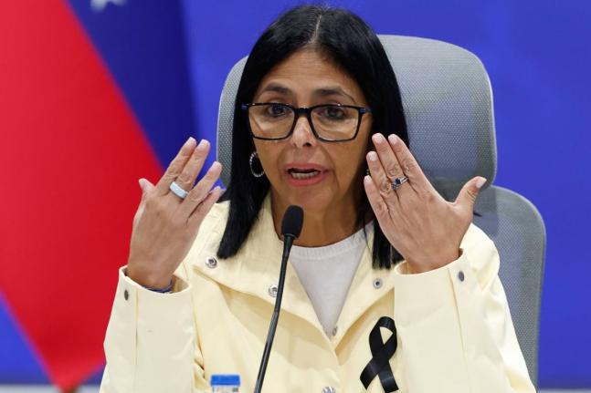 Venezuela’s acting President Delcy Rodríguez.