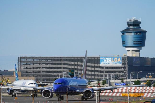 The LaGuardia Airport in New York. - AP photo
