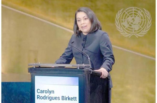 Carolyn Rodriques Birkett.