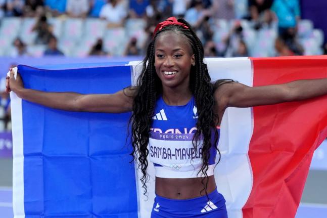 Cyrena Samba-Mayela, French Olympic 100-metre hurdles silver medallist