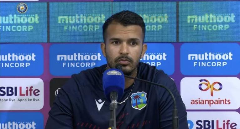West Indies batsman Amir Jangoo 